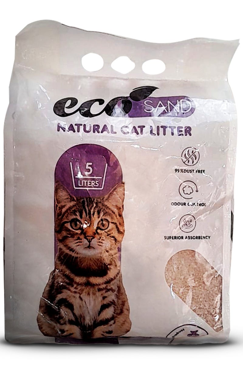eco sand cat litter 10L lemon mint