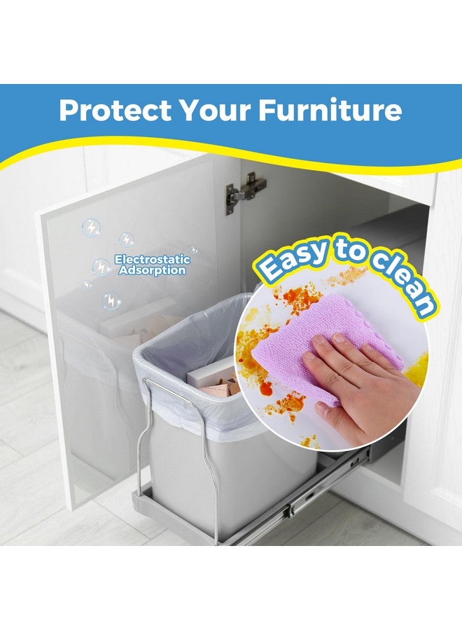 Loiion Electrostatic Wall Protective Film Clear Wall Protector Removable Contact Paper Transparent Static Cling Plastic Wall Protector From Trash Can Chair Back Furniture Door 13Ft - Image 4