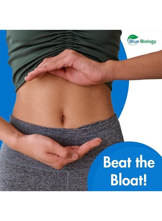 BlueBiology - Bluebiotics Ultimate Care Probiotics for Women and Probiotics for Men. 61 Billion Cfu - Gluten Free, Dairy Free, Soy Free, 100% Organic - 1 Month Supply 60 Vegetable Capsules - Image 1
