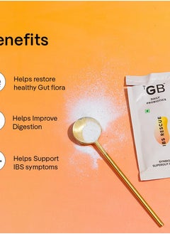 The Good Bug The Good Bug IBS Rescue C SuperGut Powder for Constipation Relief 15 Days Pack  - Image 2