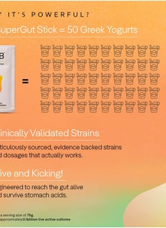 The Good Bug The Good Bug IBS Rescue C SuperGut Powder for Constipation Relief 15 Days Pack  - Image 5