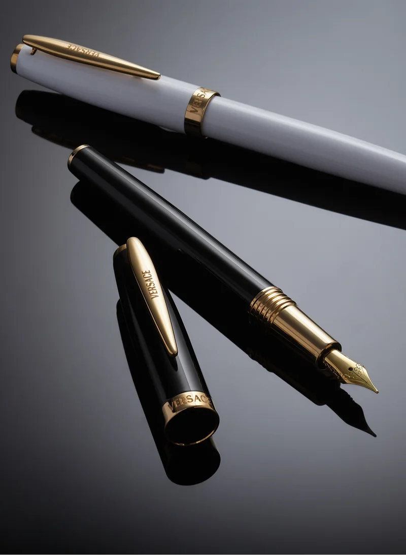 VERSACE Black & Gold Elegant Pen
