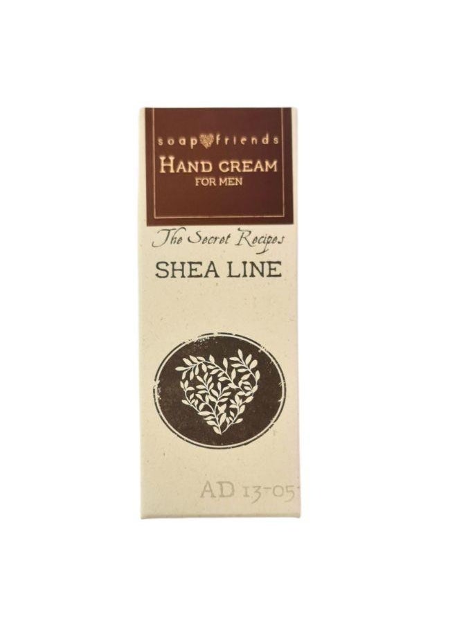 Soap&Friends Soap&Friends Men’s Hand Cream 80ml – Gentle Moisturizer with 20% Organic Shea Butter – Masculine Care for Dry Hands, Natural & Cruelty-Free  - Image 2