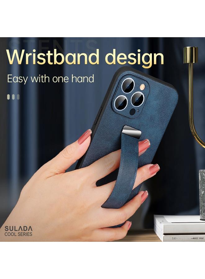 SULADA Case For iPhone 12 Cool Series PC + Leather Texture Skin Feel Shockproof Phone Case - Image 4