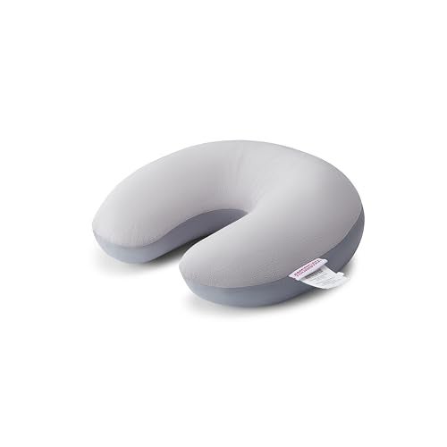 American Tourister Smart Travel Pillow | Neck & Lumbar Support for Men and Women | Ergonomic Portable Design | Grey - Image 1