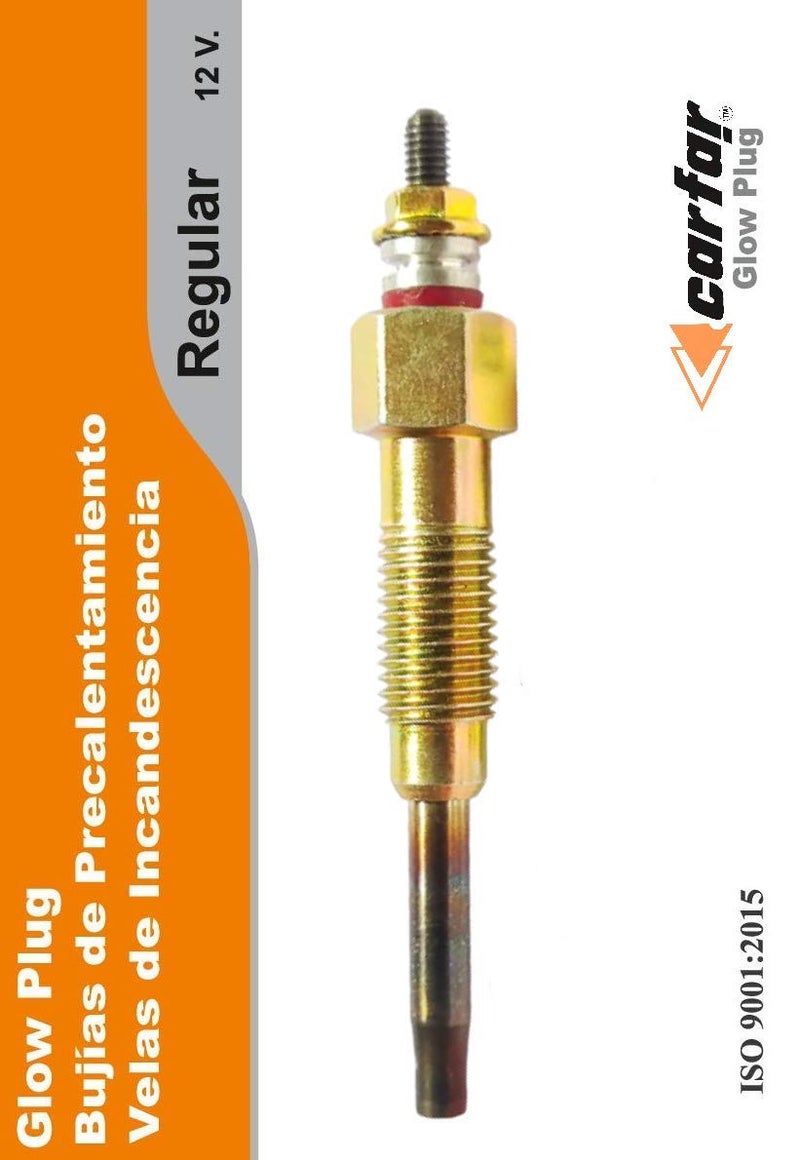 Carfar Diesel Glow Plug, DIESEL RICKSHAW GC1000, Regular (4) - Image 2