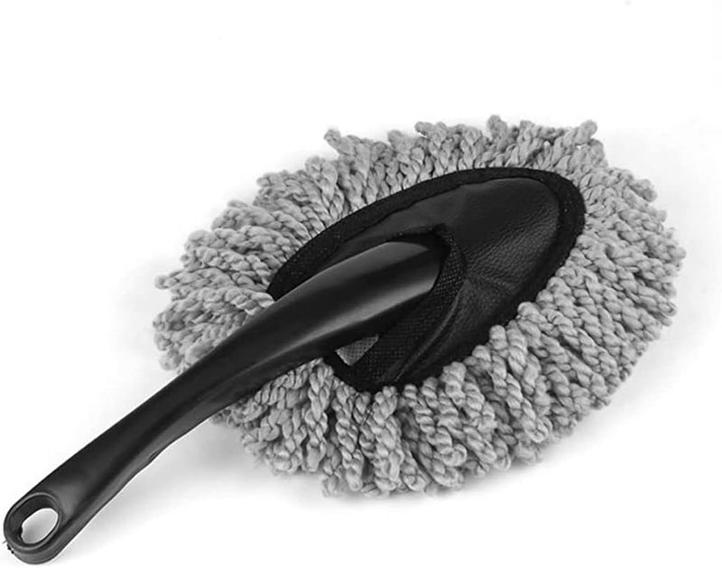 Multipurpose Scratch Free Super Soft Microfiber Duster Brush for Car Exterior Interior Cleaning Home Kitchen Furnitures Ceiling Fans Windows Shelves Computer Dust Cleaner 8 Cm