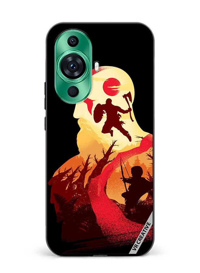 VR CREATIVE Protective Case Cover For Huawei nova 11 Pro God Of War Design Multicolour - Image 1