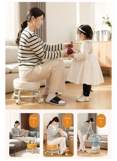 Generic Low Rolling Stool Short Roller Seat Chair 360° Rotating  - Image 4