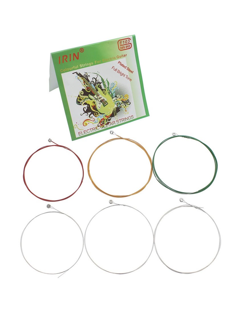 IRIN - IRIN Electric Guitar String Colorful Coating Steel Wire Light String E103 - Image 1