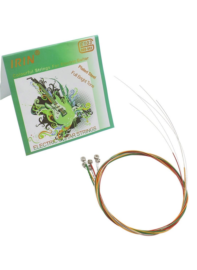 IRIN - IRIN Electric Guitar String Colorful Coating Steel Wire Light String E103 - Image 1
