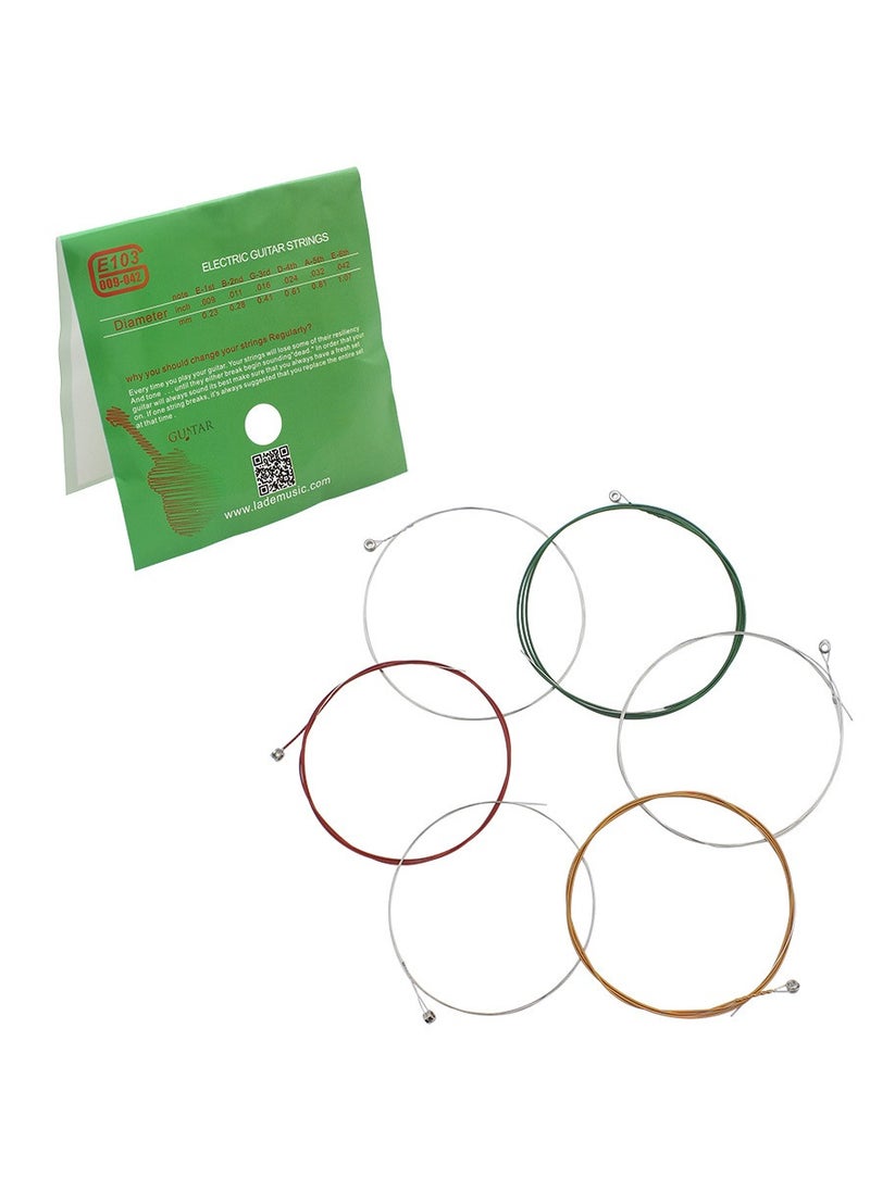 IRIN - IRIN Electric Guitar String Colorful Coating Steel Wire Light String E103 - Image 1