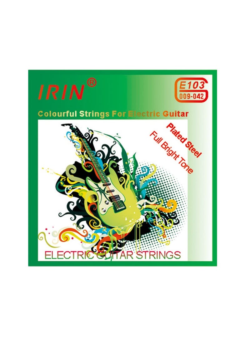 IRIN - IRIN Electric Guitar String Colorful Coating Steel Wire Light String E103 - Image 1