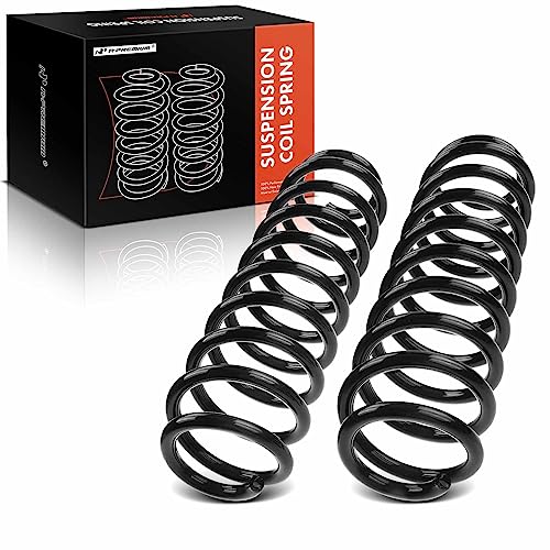 A-Premium 2Pcs Rear Suspension Coil Spring Set Compatible with Ford Mustang 2005-2010 4.0L 4.6L, Driver and Passenger Side, Replace# 5R3Z5560AA, 5R3Z5560BA - Image 1