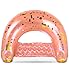 POZA Inflatable Pool Float Chair Sparkle Confetti Lounge Inflatable Pool Floats 2 Built in Cup Holders Handles Adult Inflatable Pool Lounger Floating Chair for Beach Lake Pool 48x38 Inch - Image 3