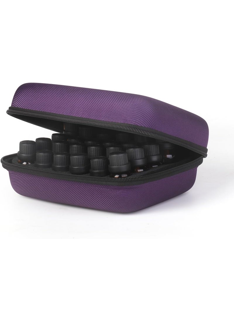 JSVER Essential Oil Organizer JSVER 29 Bottles Essential Oil Storage, Essential Oil Holder Organizer for 5ml, 10ml, 15ml Bottles. Essential Oil Case for doTerra, Young Living Oils With Labels, Bottle Opener 