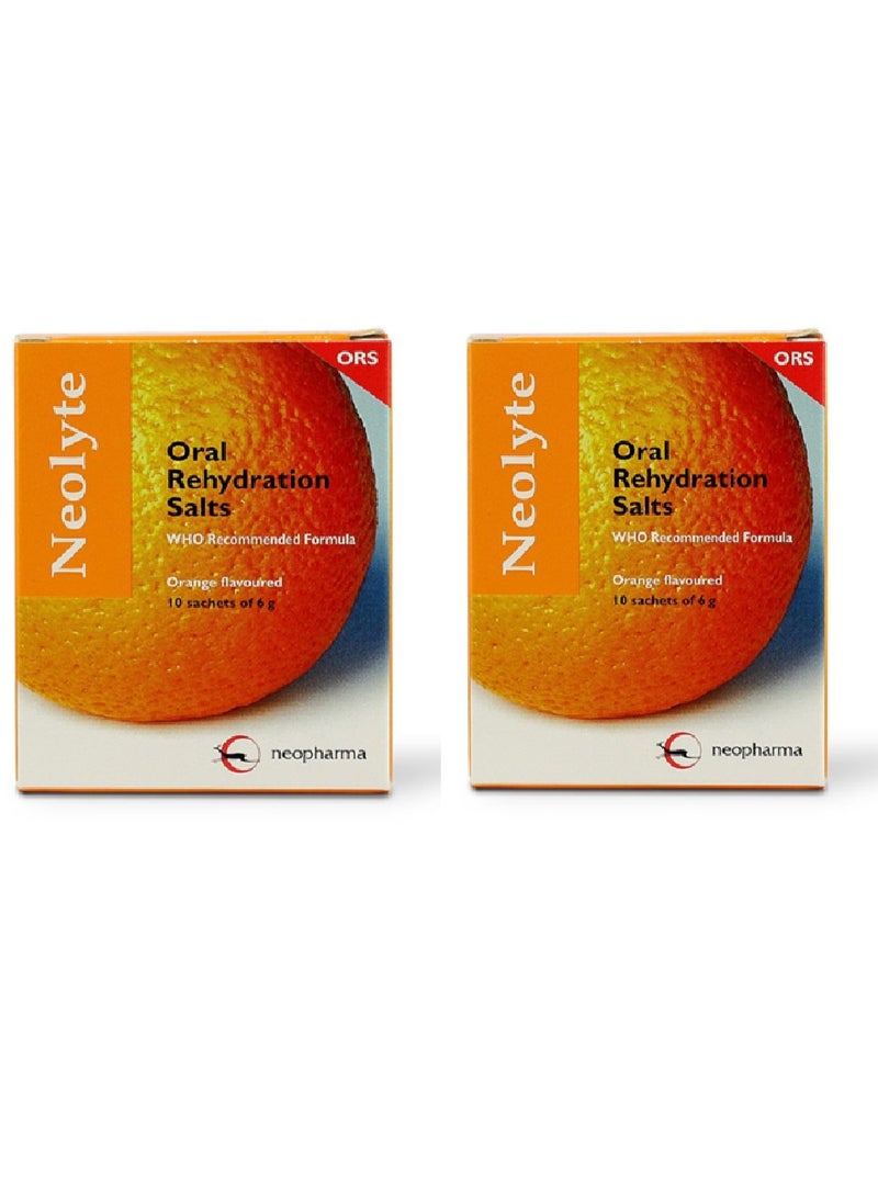 Neolyte Oral Rehydration Salts 6gm 10’s – Twin Pack