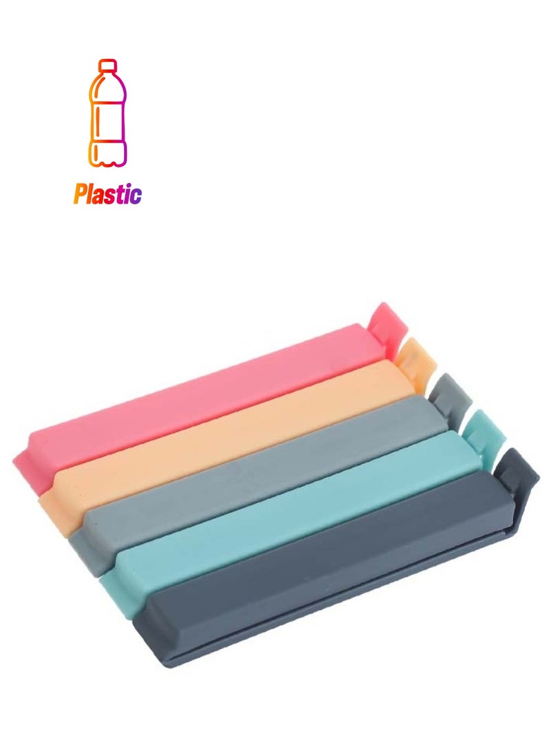 Royalford 5 Pcs Bag Locking Clip Multicolour Assorted - Image 1