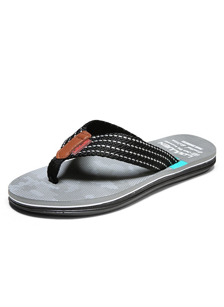 LOULUEN New Fashionable Herringbone Beach Slippers 