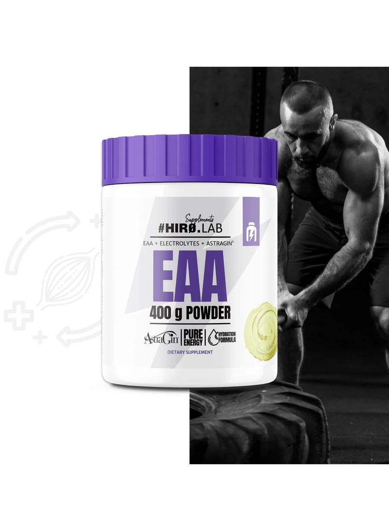 Hiro.Lab EAA 400g - Green Apple Sorbet EAA + Electrolytes + Astragin® - Image 2