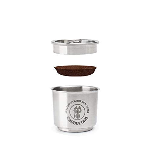 CAPSULONE refillable coffee capsule reusable iperEspressp capsule pod coffee filter fit for illy X1 X7 X9 Y1 Y3 Y5 Y9 machine - Image 2