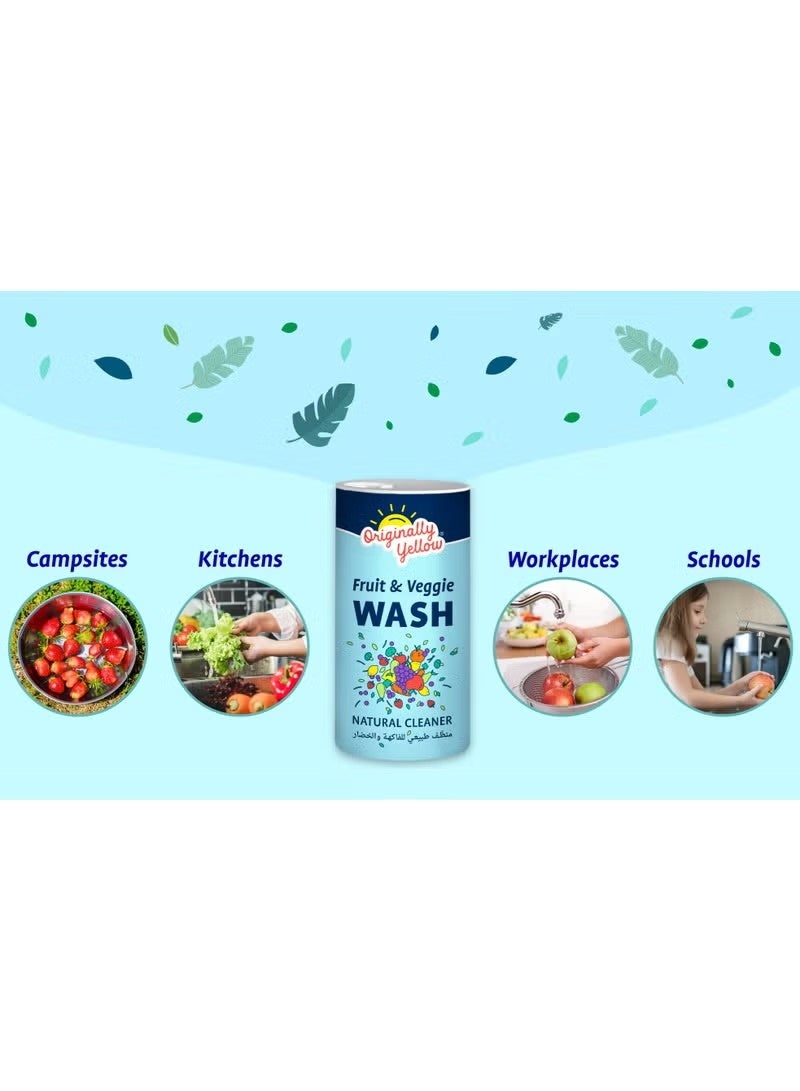 Originally Yellow Fruit And Veggie Wash 453G - Image 5