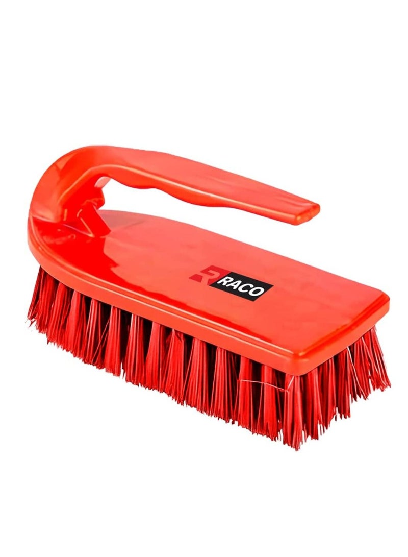 RACO RACO Scrubbing Hand Brush with Handle Durable Household Hand Scrubber Easy and Efficient Cleaning Equipment for Scrubbing, Washing & Removing Stubborn Stains - Image 1