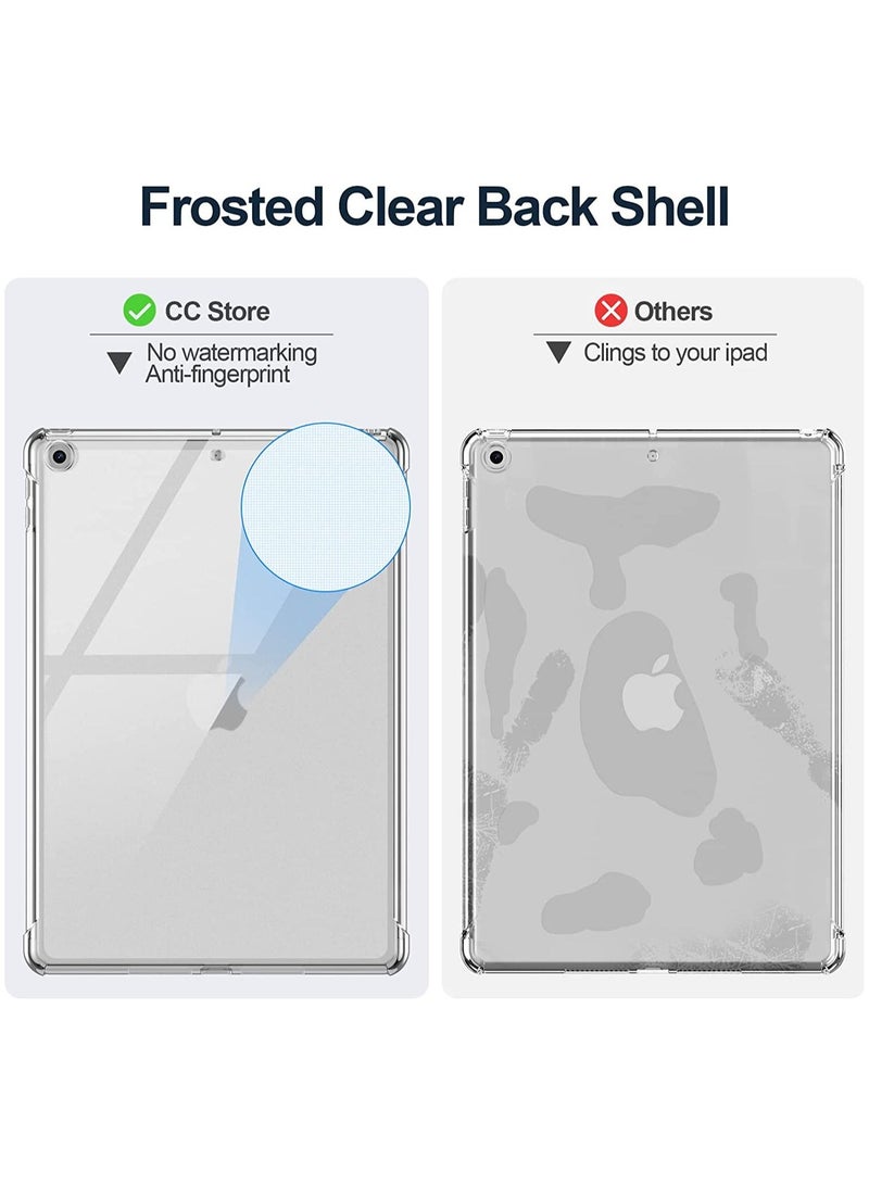 Case for iPad 9th/8th/7th Generation iPad 10.2 Case 2021&2020&2019, Transparent Clear Shockproof TPU Protective Case (Clear) - Image 4