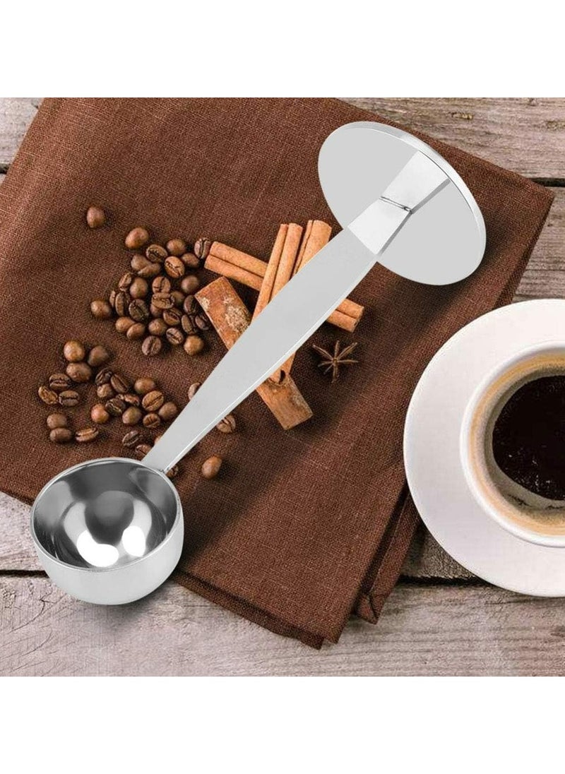 Oasisgalore - Coffee Scoop and Powder Hammer, 2-in-1 Stainless Steel Coffee Scoops - Image 1