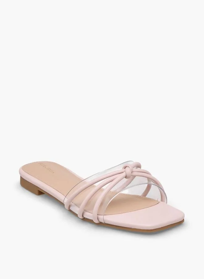 Flora Bella By Shoexpress PINK Women Strappy Sandals for Women | Best Price UAE