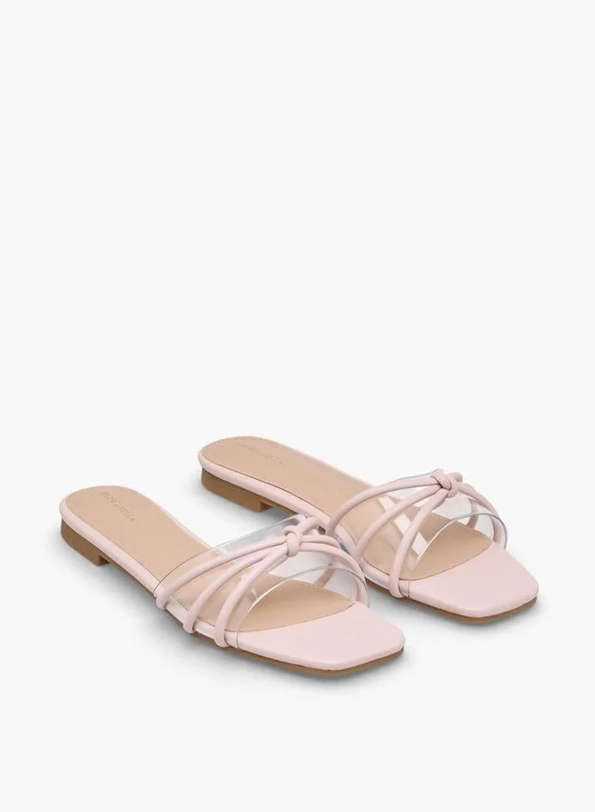 Flora Bella By Shoexpress PINK Women Strappy Sandals for Women | Best Price UAE