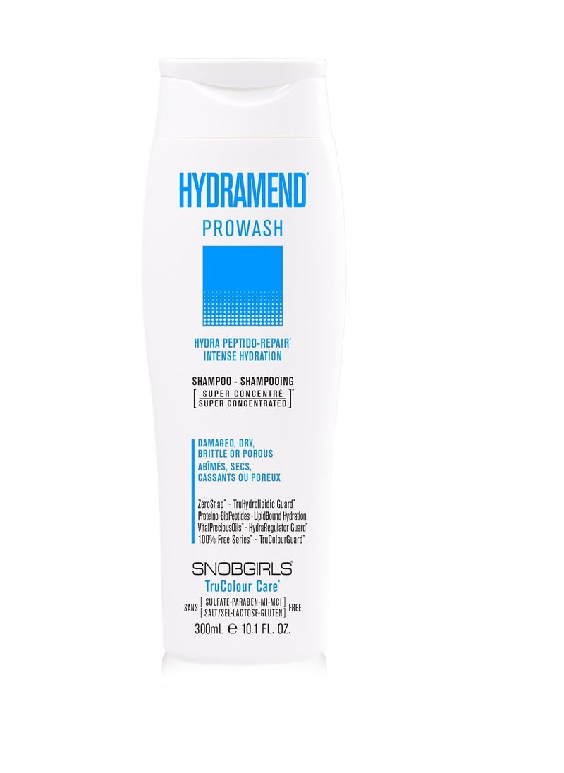 SNOBGIRLS Hydramend Hydrating Shampoo Intense Hydration & Repair, Hydrates & Mends all hair types, dry, damaged or dull with argan oil & hair vitamins  - Image 1