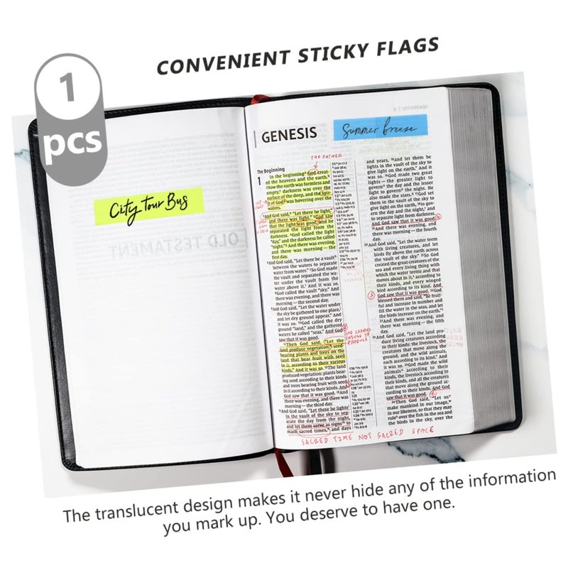 Colorful Sticky Tabs Page Markers for Books Easy Organization Study Work Reading - Image 4