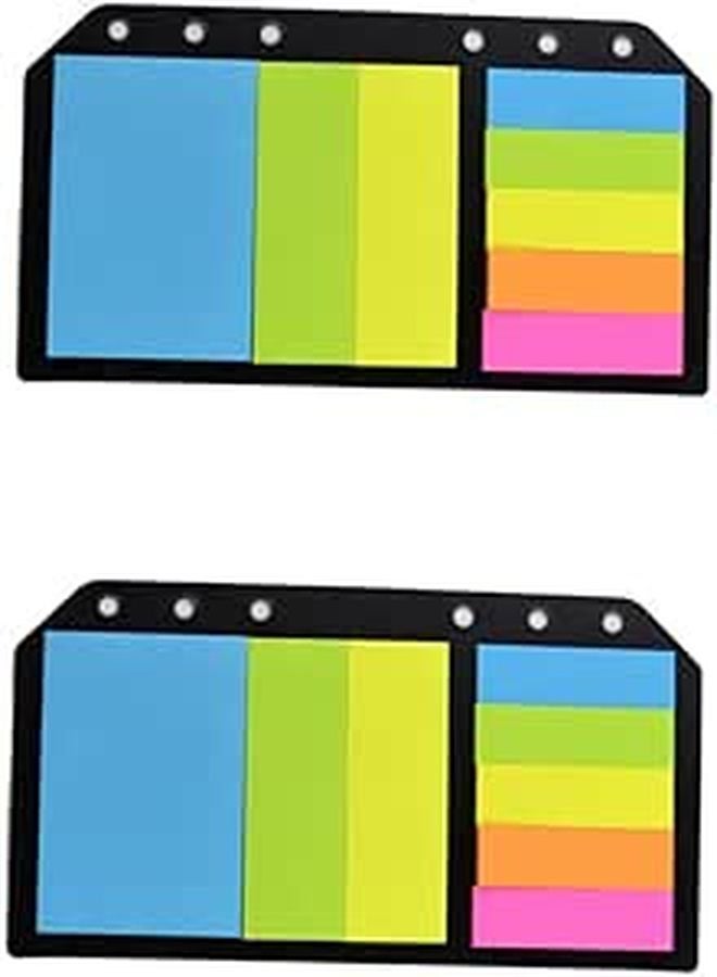 Colorful Sticky Tabs Page Markers for Books Easy Organization Study Work Reading - Image 1