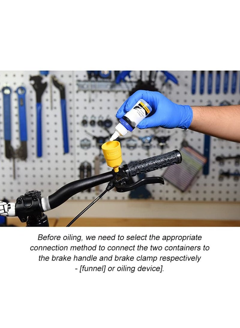 ezmtb Bicycle Brake Bleed Kit, Mountain Road Bike Professional Oil Disc Change Filling Tool Set Multi-purpose Maintenance (Without Oil) - Image 4