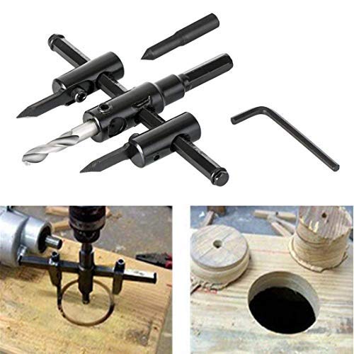 DIY Crafts Design No # 3, Pack of 1 Pcs, 30-120 mm Adjustable Wood Circle (Design No # 3, Pack of 1 Pcs) - Image 4