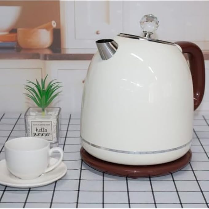 ريحني غلاية كهربائية من الفولاذ المقاوم للصدأ سعة 18 لترًا بقوة 1800 وات، غلاية مياه محمولة سريعة التسخين مع إيقاف تشغيل تلقائي، مصنوعة من الفولاذ 304، مثالية للاستخدام في المنزل والمكتب والسكن الجامعي - Image 5