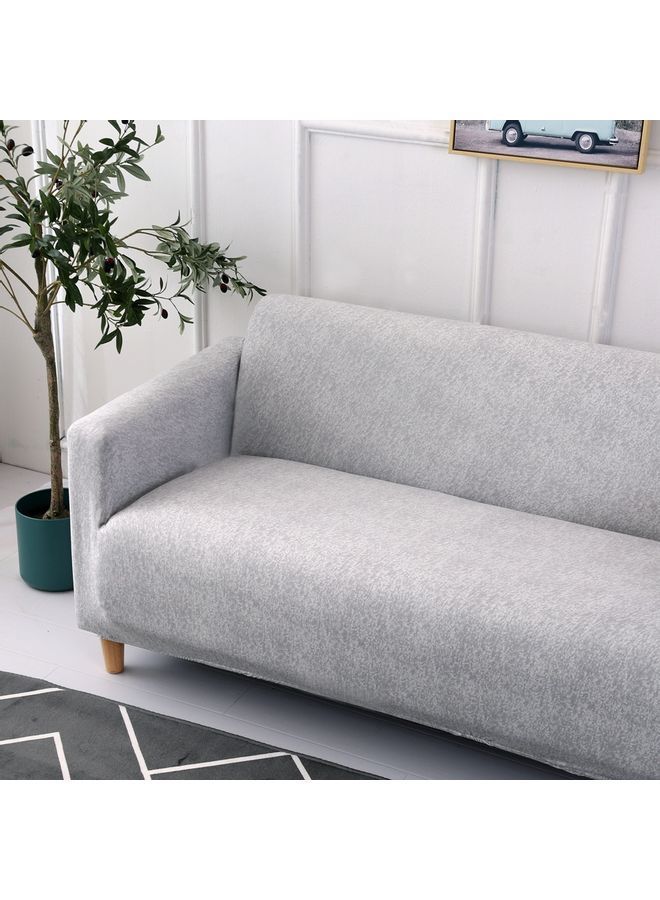 NIBEMINENT Stretch Sofa Cover Grey 36x30x7cm - Image 4