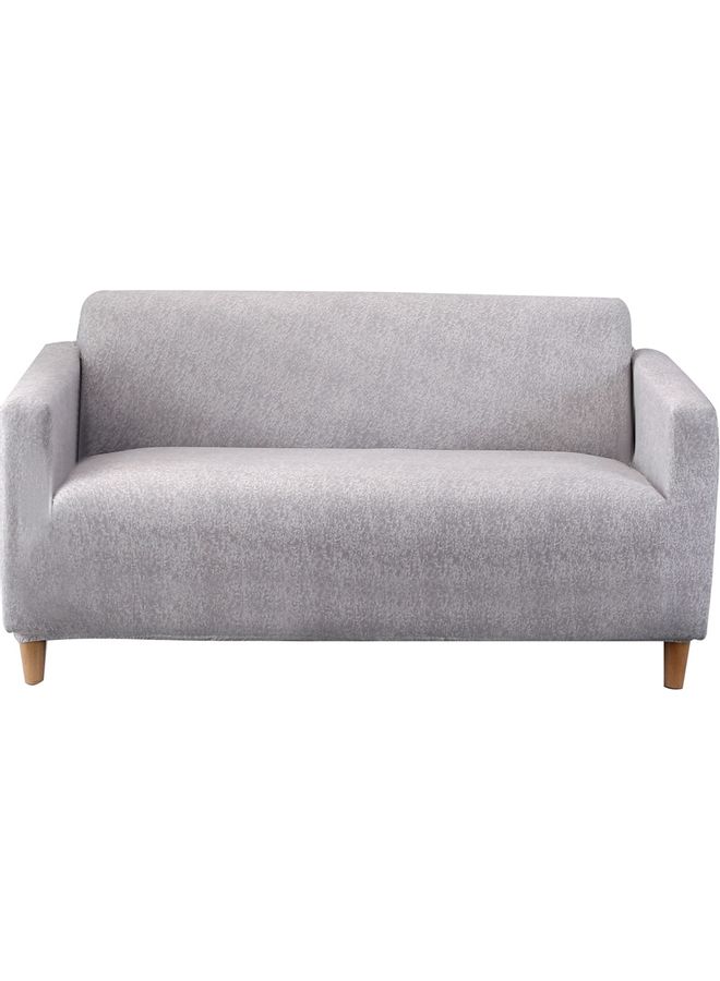 NIBEMINENT Stretch Sofa Cover Grey 36x30x7cm - Image 2
