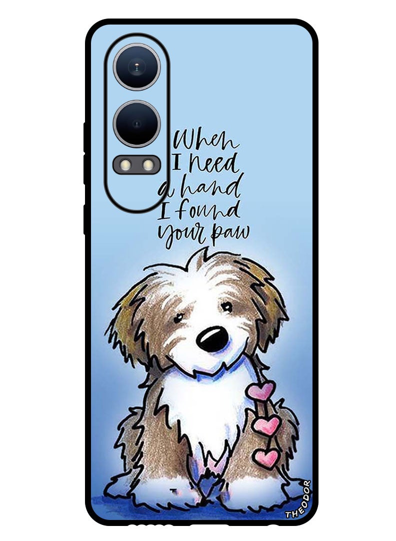 Theodor Protective Case Anti Scratch Shock Proof Bumper Cover For OnePlus Nord CE4 Lite Found Your Paw - Image 1