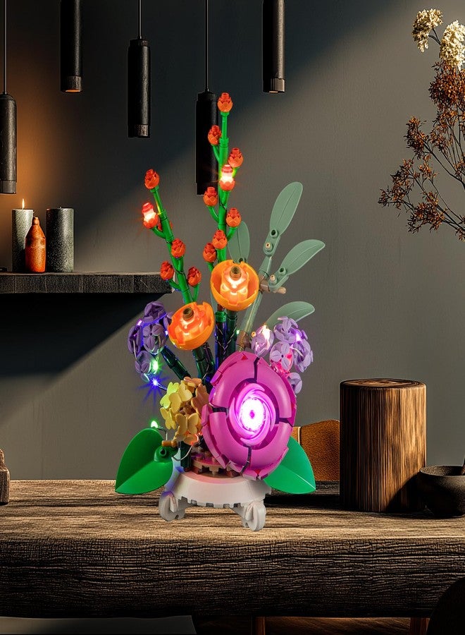 BRIKSMAX Light Kit for Lego-40762 Mixed Flowerpot -Led Lighting Compatible with Lego The Botanical Collection Building Set- Not Include Lego Set - Image 5