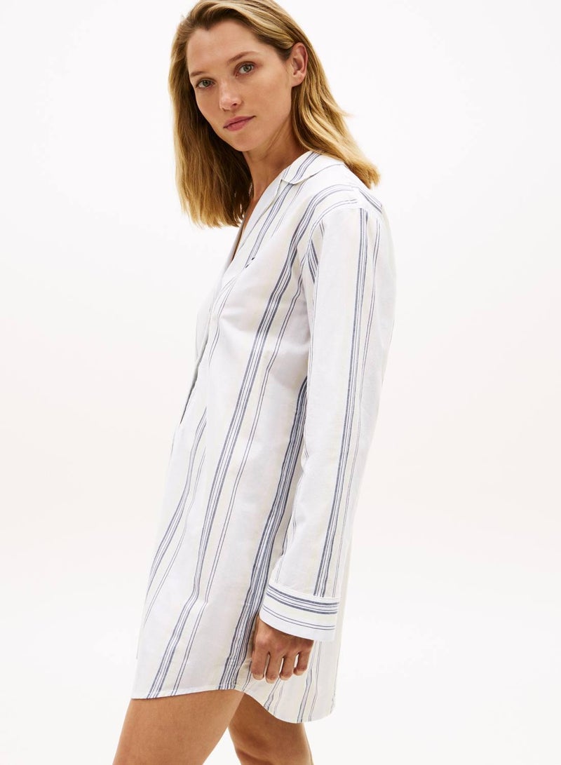 TOMMY HILFIGER Cotton Poplin Nightdress - Image 4