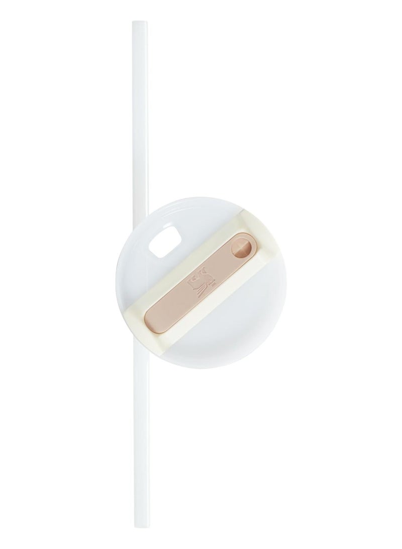 Stanley Quencher H2.0 Tumbler with Handle and Straw 40 oz | Flowstate 3-Position Lid | Cup Holder Compatible for Travel | Insulated Stainless Steel Cup | BPA-Free | Periwinkle Shimmer | Beige - Image 4