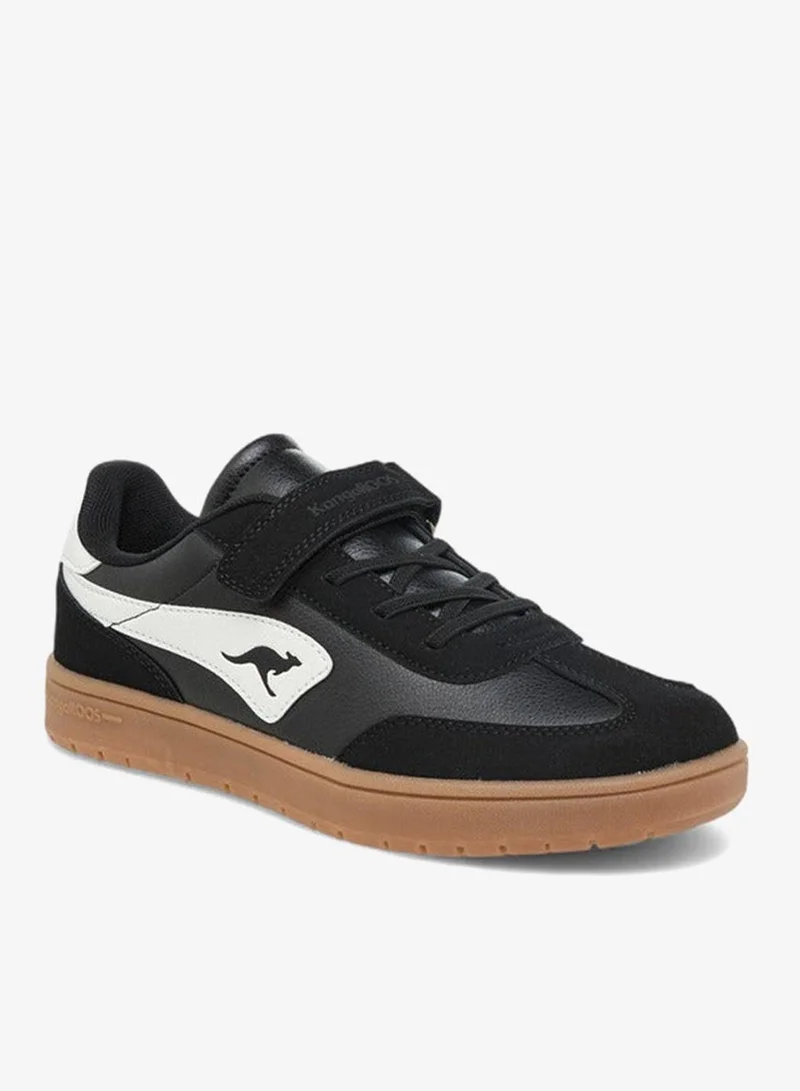 kangaROOS Women's Panelled Sneakers with Hook and Loop Closure
