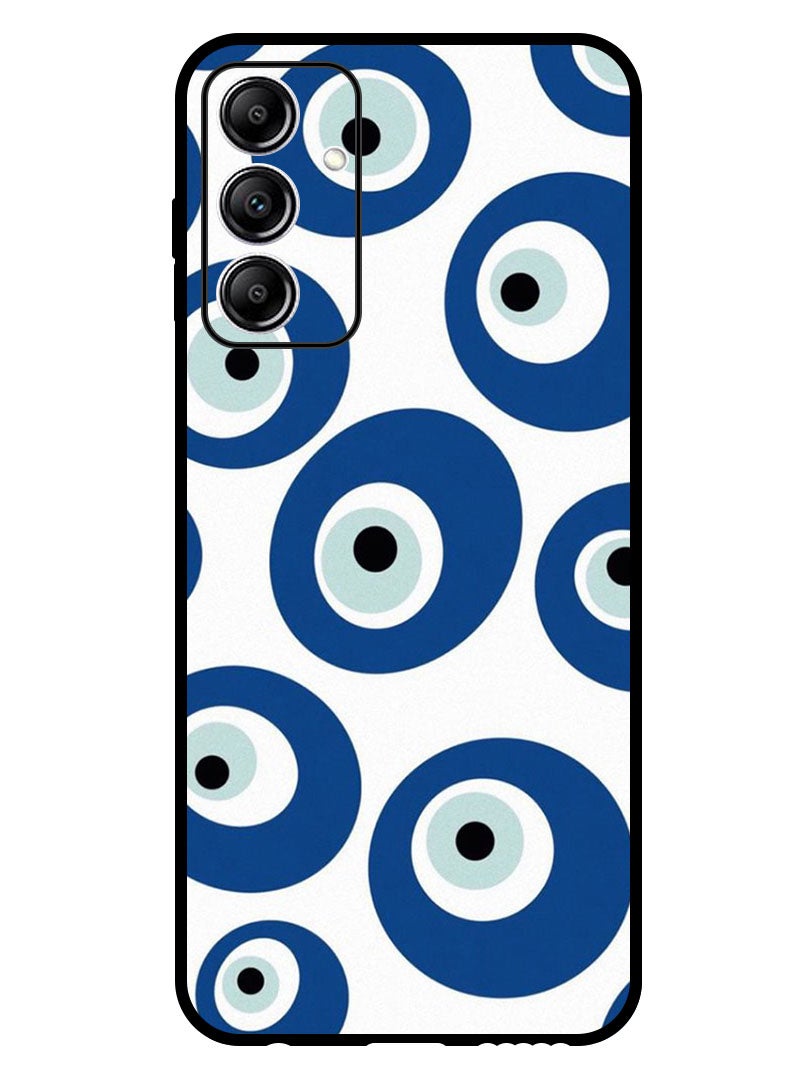 Theodor Protective Case Anti Scratch Shock Proof Bumper Cover For Samsung Galaxy A25 Evil Eye Nazar - Image 1