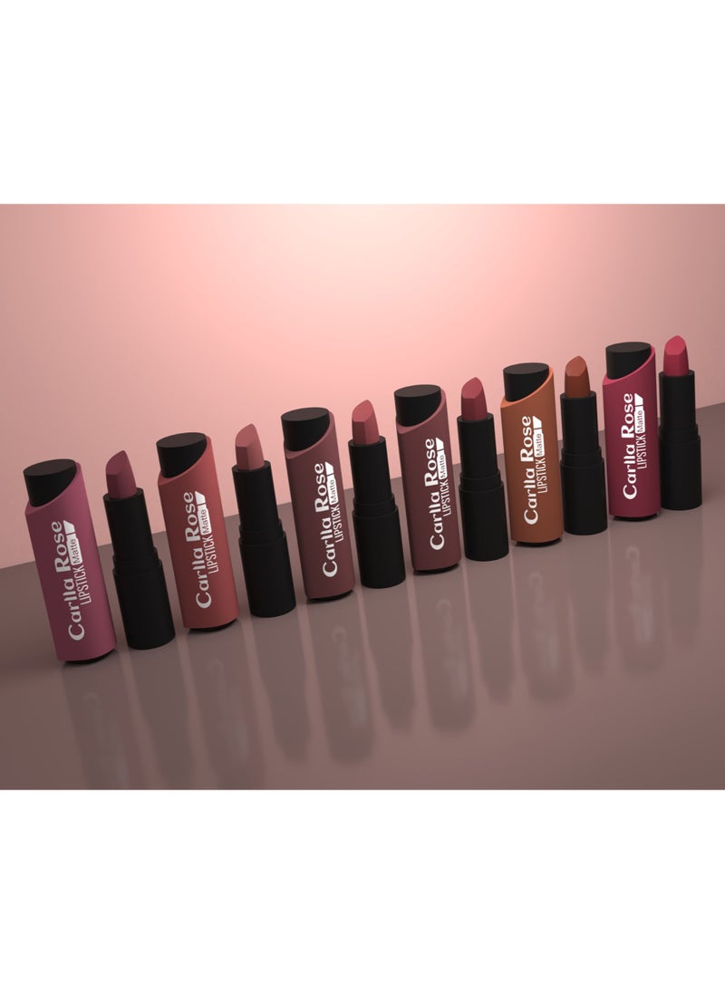 Carlla Rose Soft and long lasting lipstick. (Carla Rose) Color No. 04  - Image 2