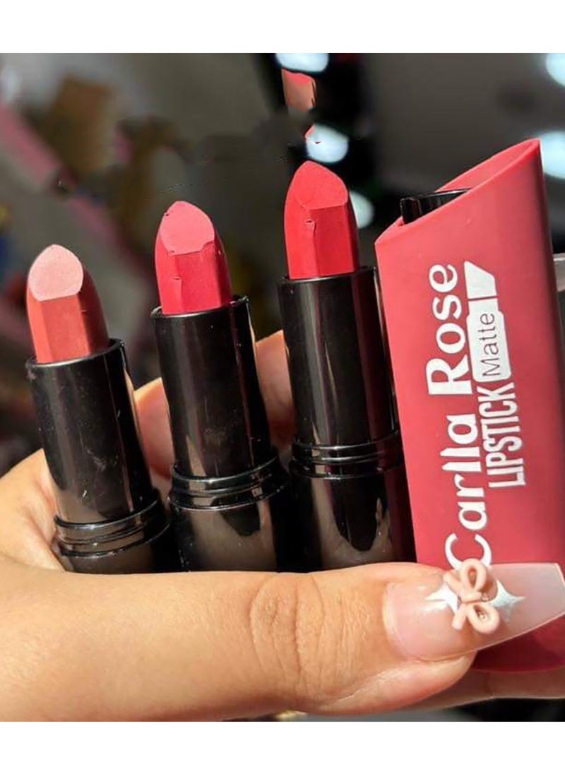 Carlla Rose Soft and long lasting lipstick. (Carla Rose) Color No. 04  - Image 4