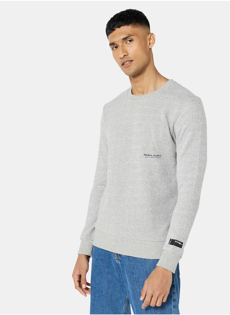 JACK & JONES Modern Archive Regular Fit Sweatshirt