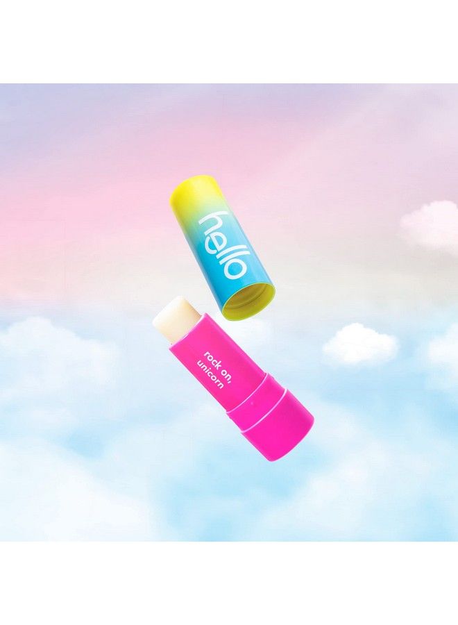 Hello Moisturizing Vegan Lip Balm Unicorn Beeswax Free Petrolatum Free And Parabens Free 015 Ounce 1 Pack - Image 5
