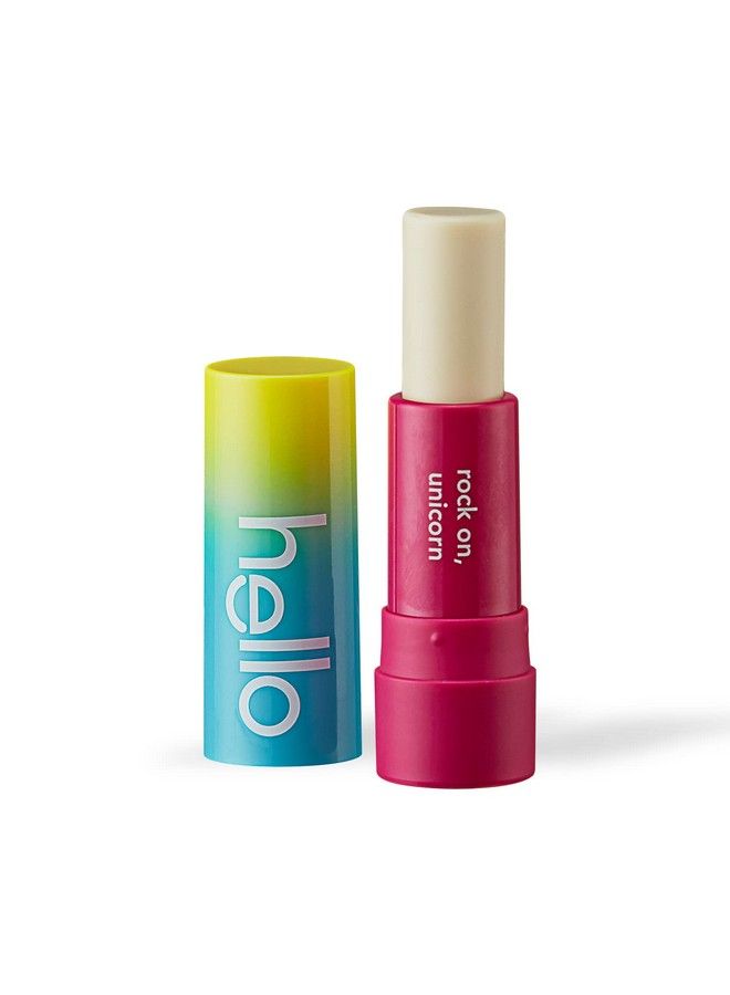 Hello Moisturizing Vegan Lip Balm Unicorn Beeswax Free Petrolatum Free And Parabens Free 015 Ounce 1 Pack - Image 2